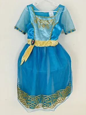 Disney Princess Brave Merida Costume Size 4-6x Hoop Skirt. • $7