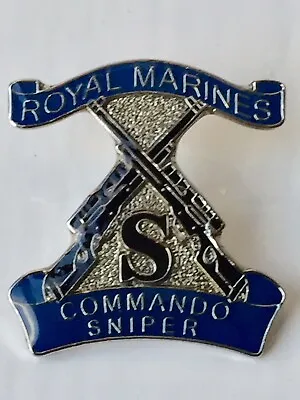£1.99 • Buy Royal Marine Commando Sniper Tie Pin SAS SBS Navy RAF GSG9 RM ARMY PARACHUTE REG