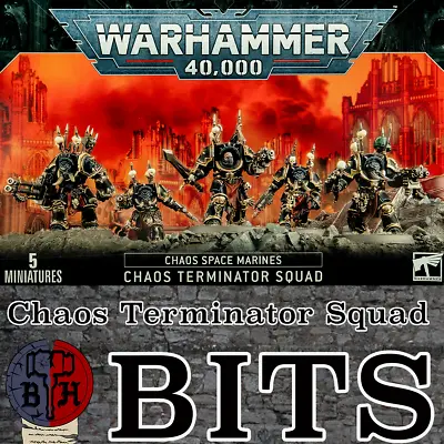Warhammer 40K Chaos Space Marines Terminators Box Set BITS Games Workshop • $1