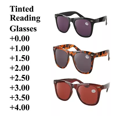 £15.95 • Buy Sun Readers Tinted Reading Glasses SR05 +0.00 To +4.00 Sunglasses UV400