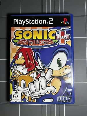 Sonic Mega Collection Plus + Playstation 2 PS2 | PAL Black Label - Aus Seller • $25