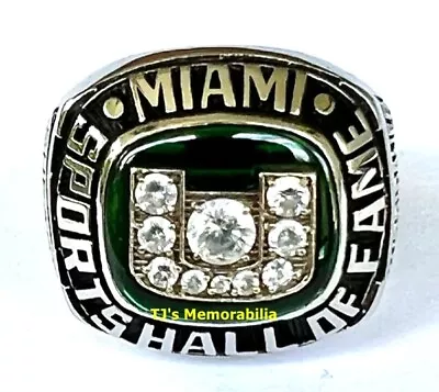 2005 Miami Hurricanes Sports Hall Of Fame Hof Champions Championship Ring Player • $2999.99