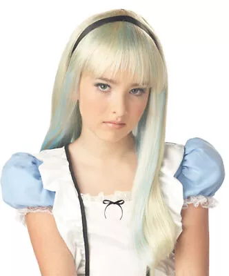 Alice In Wonderland Wig For Kids Halloween Costume • $14.95