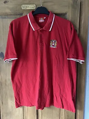 £0.99 • Buy Wigan Warriors RLFC XXXL 3XL Vintage - Adult Rugby League Polo Shirt RL - Red