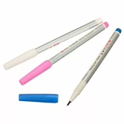 Pink) Water Erasable Vanishing Fabric Marker Cloth Ink Pen • $7.25