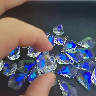 $8.90 • Buy 30PC AB Fengshui Suncatcher Aurora AB Maple Crystal Prism Chandelier Pendant