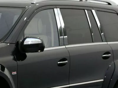 QAA PP27078 Polished Pillar Post Trim 8Pc Fits 07-12 GL Class • $100.99