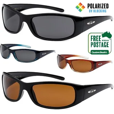 $21.95 • Buy Xloop Polarised Sunglasses - Slim Wrap Around Frame - Polarized Lens - Free Post