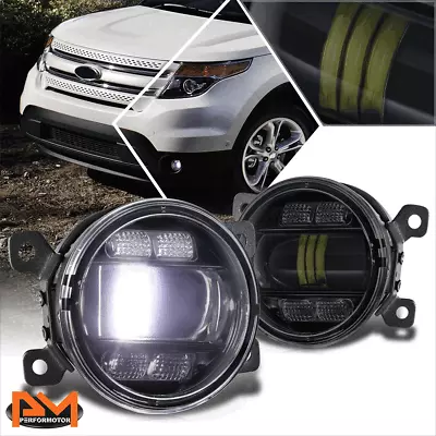 For 05-22 Ranger/Mustang/Navigator Smoked Lens Full LED Projector Fog Light Lmap • $50.17