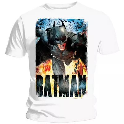 The Dark Knight Rises Running Flames T-Shirt In Large • £16