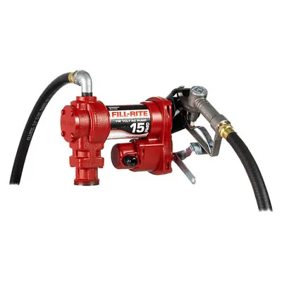 Fill-Rite Fr604h Fuel Transfer Pump 115Vac 15 Gpm 1/6 Hp Cast Iron 1 In. • $429.99