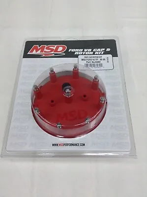 MSD Ignition 8482 Distributor Cap And Rotor Kit For Ford TFI Engines 5.0/5.8L • $59.99