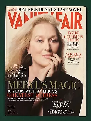 VANITY FAIR Jan 2010 Meryl STREEP HEMSWORTH Brothers ELVIS Dominick Dunne • $5