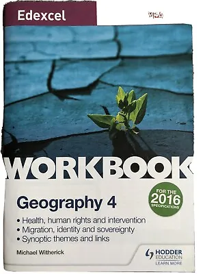 A Level Geography Hodder Workbook • £2