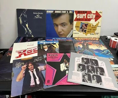 Craft LOT Of 16 LP VINYL Record 12” COVERS ONLY Decorations Crafting Wall Art • $9.95