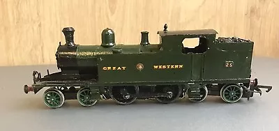  00  G.W.R 4-6-2 TANK ENGINE No 25 SCRATCH BUILT WITH BRASS ( 2 Rail ) • £25