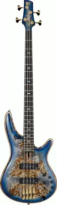 $2565.95 • Buy Ibanez SR2600 CBB Premium Electric Bass With Bag(Pgpbb) (Cerulean Blue Burst)