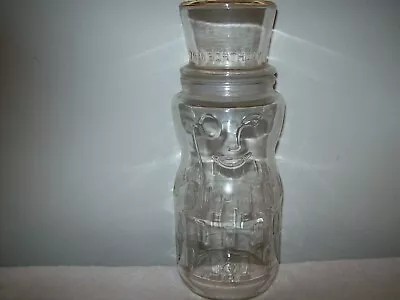 Vintage Planters Mr. Peanut Glass Jar 75th Birthday 1991 9.5  No Cracks Or Chips • $3.50