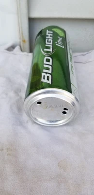 $1.50 • Buy 1 Int 8 Oz  Bud Light Lime  Alumnum1 Beer Can Cans Empty Dow