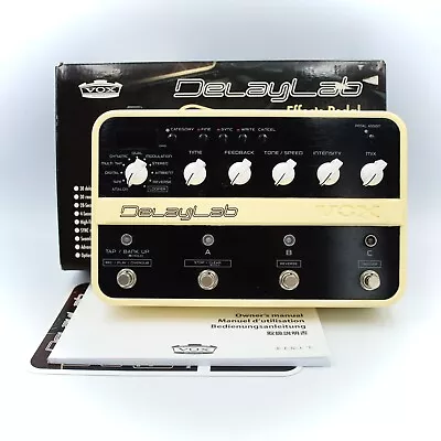 VOX DelayLab Delay Looper With Original Box Guitar Effect Pedal 000570 • $140