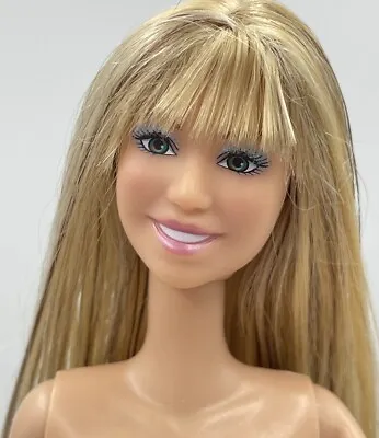 Miley Cyrus Doll Blonde Bangs Hannah Montana TRUE FRIEND Nude OOAK • $29