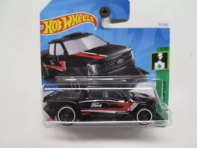 Hot Wheels 2024 Series Car - SHORT CARD - Black FORD F-150 LIGHTNING CUSTOM • $3.99