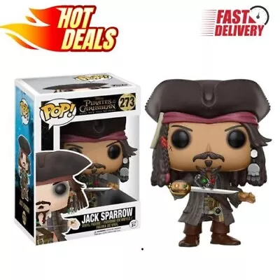 Funko Pop! Disney Pirates Of The Caribbean: Jack Sparrow #273 • £33.25