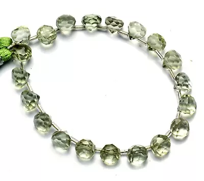 Natural Green Amethyst Prasiolite Nugget Cut 8mm Onion Beads 8  Jewelry Supply • $14