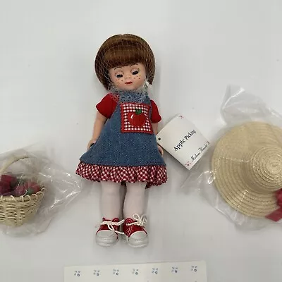 Madame Alexander Doll 8in Apple Picking Vintage Retired Toys Collectible • $49