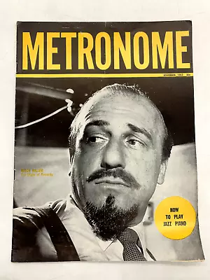 Metronome Jazz Magazine Vol 68 No 11 Mitch Miller Barrett Deems ‘52 • $4.85