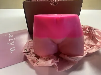 Caiyu CAIA LE PETIT DERRIERE Hot Pink Tiered 1.3KG 21 CANDLE NEW IN Open BOX • $65