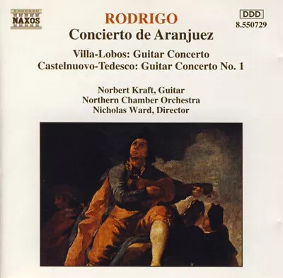£2.50 • Buy CD, Rodrigo, Villa-Lobos, Castelnuovo-Tedesco - Concerto De Aranjuez