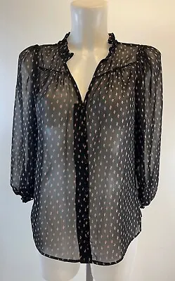 £13.95 • Buy Ladies New Ex Chainstore Sheer Blouse Size 8 10 12 14 16 18 20 22