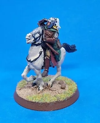 LOTR Rohan Outrider Scout Rohirrim Miniature Rare Lord Of The Rings GW Metal • £4