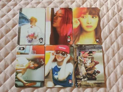 F(x) FX 2nd Album Pink Tape Photocard Set KPOP Amber Krystal Victoria Luna Sulli • $10.99