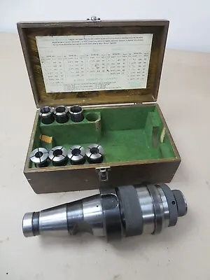 Alfred Herbert No.3 SAFTAP Collet Tapping Drilling Chuck On ISO50 Arbor In Box • £90