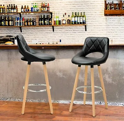 £64.99 • Buy WOLTU Breakfast Kitchen Counter Bar Stool Chair Wood Legs Barstool High Stool