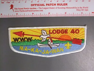 Boy Scout OA 40 Ma-ka-ja-wan Flap 1374NN • $6.66