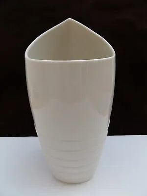 £20 • Buy Belleek Vase  Living Cream Ribbed
