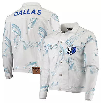 FISLL NBA Men's Dallas Mavericks Team Classic Denim Jacket • $49.95