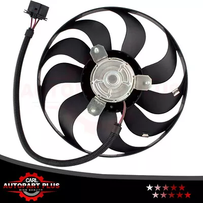 Driver Side AC Radiator Electric Cooling Fan For 1999-2004 2005 Volkswagen Jetta • $40.07