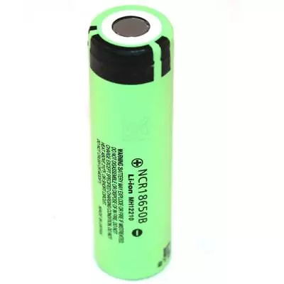 Rechargeable Batteries - Panasonic NCR 18650 B 6.5A 3400mAh 3.7V Lithium Battery • $33.02