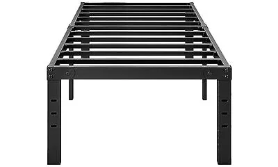 Twin Xl 18inch Extra Long Metal Bed Frame Heavy Duty 3000 Lbs Sturdy Steel Frame • $81.35