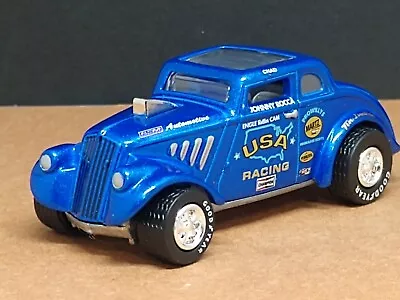 VINTAGE NHRA '33 WILLYs GASSER U.S.A. RACING 1/64 SCALE COLLECTIBLE DRAG CAR BL • $12.99