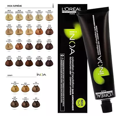 Loreal Professional Inoa 60ml Tubes - Free P&p • £9.49