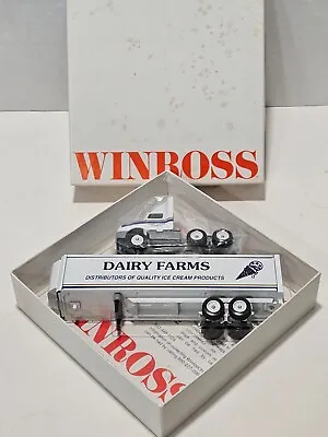 Vintage Winross Dairy Farms Ice Cream Products Semi Truck 1/64 Colmar PA • $31.49