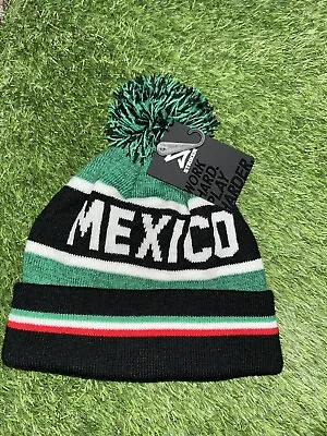 Striker Mens Mexico Cuffed Beanie Osfm Nwt • $19.95