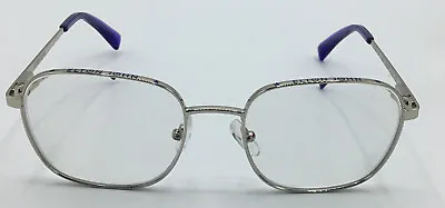 Elton John Eyewear Glasses Blue Chrome Frames Homerun Slv 49 17 130  • $99.99