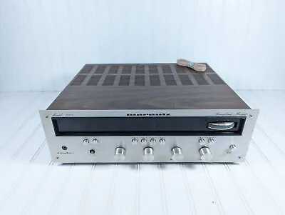 Marantz 2215 Stereophonic Receiver Tested Working - Dead Bulbs - Missing Knob • $379.95