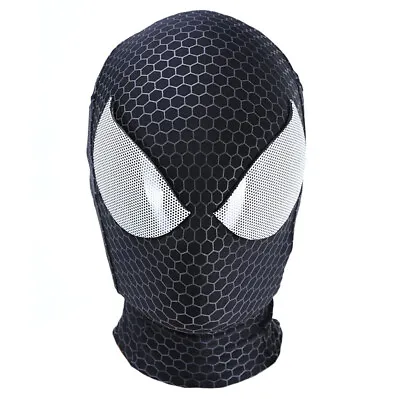 Black Venom 2 Spider-Man Mask Halloween Spiderman Cosplay Costume Props Masks • $22.99